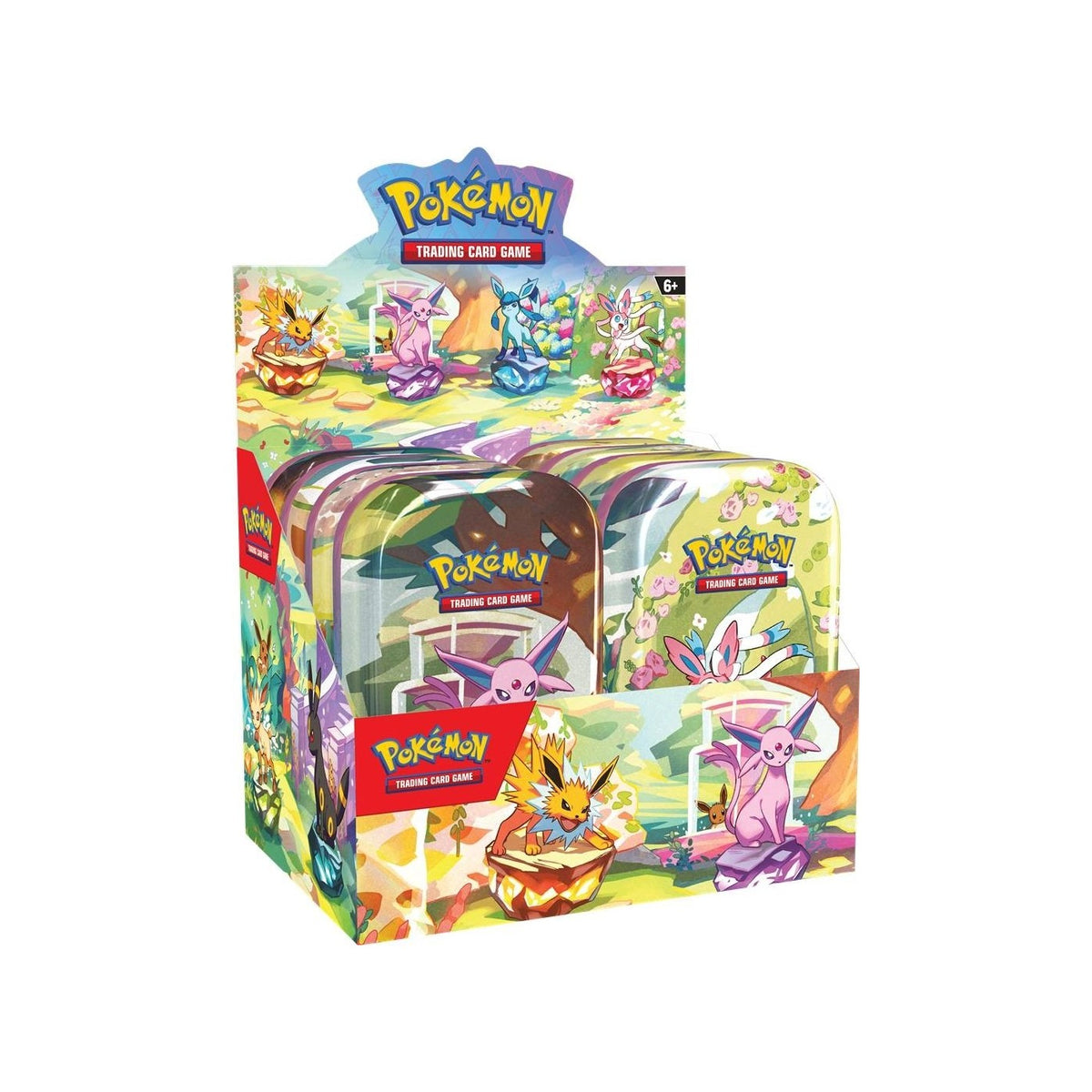 .Prismatic Evolutions - Mini Tin (2 Booster Packs) Tilfeldig Art – POKEN
